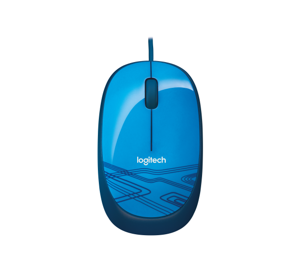 Logitech M105 niebieska USB - 81633 - zdjęcie 5